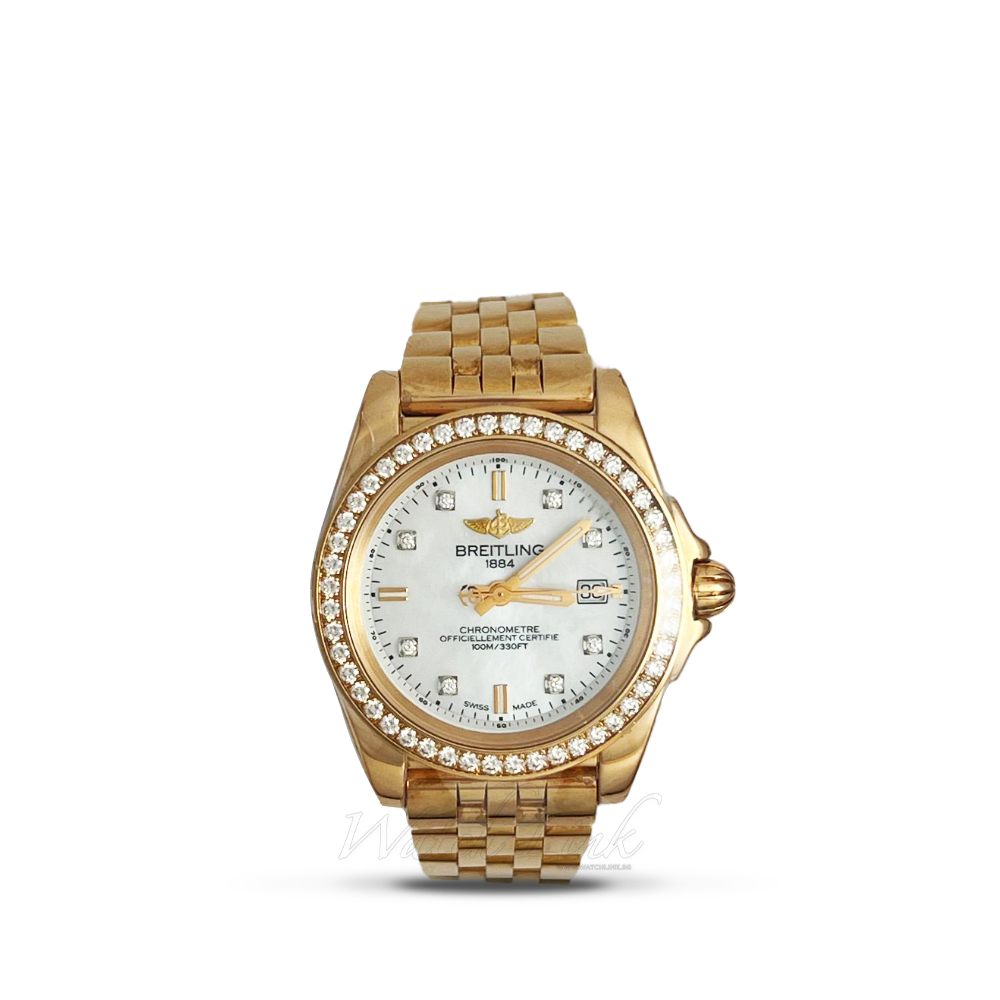 Breitling galactic 32 hot sale sleek diamond ladies watch