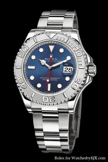 Introducing The Rolex Yacht-Master Ref. 116622 In Steel & Platinum With A Blue Dial | SJX Watches
