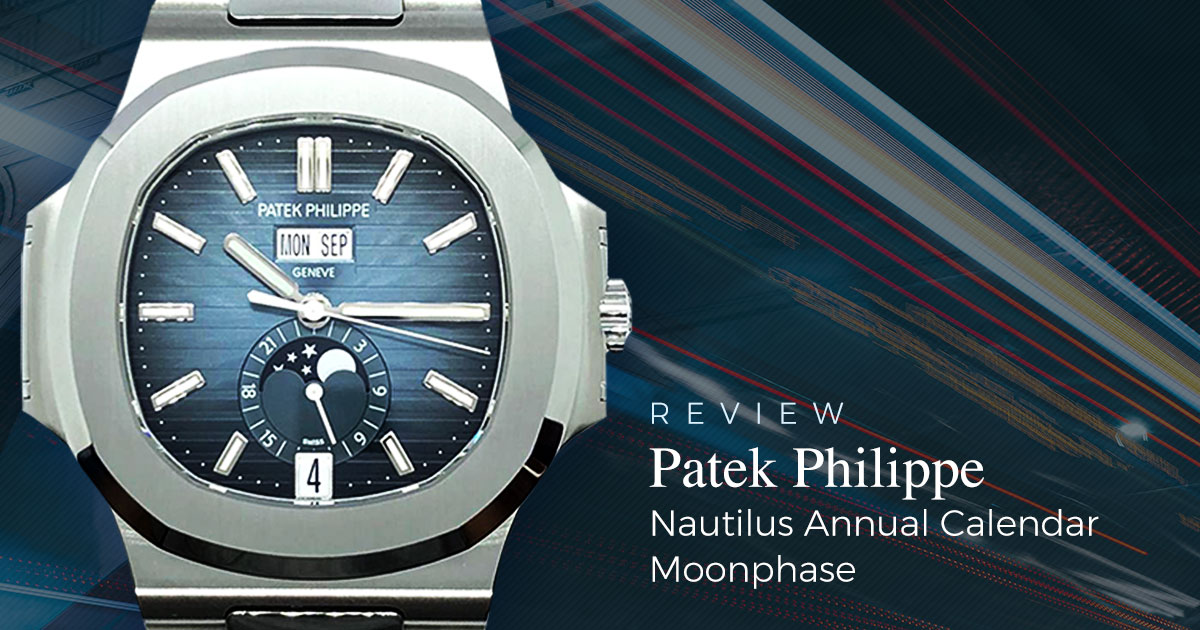 Patek Philippe Nautilus Annual Calendar Moonphase 5726 - Watch Link Blog