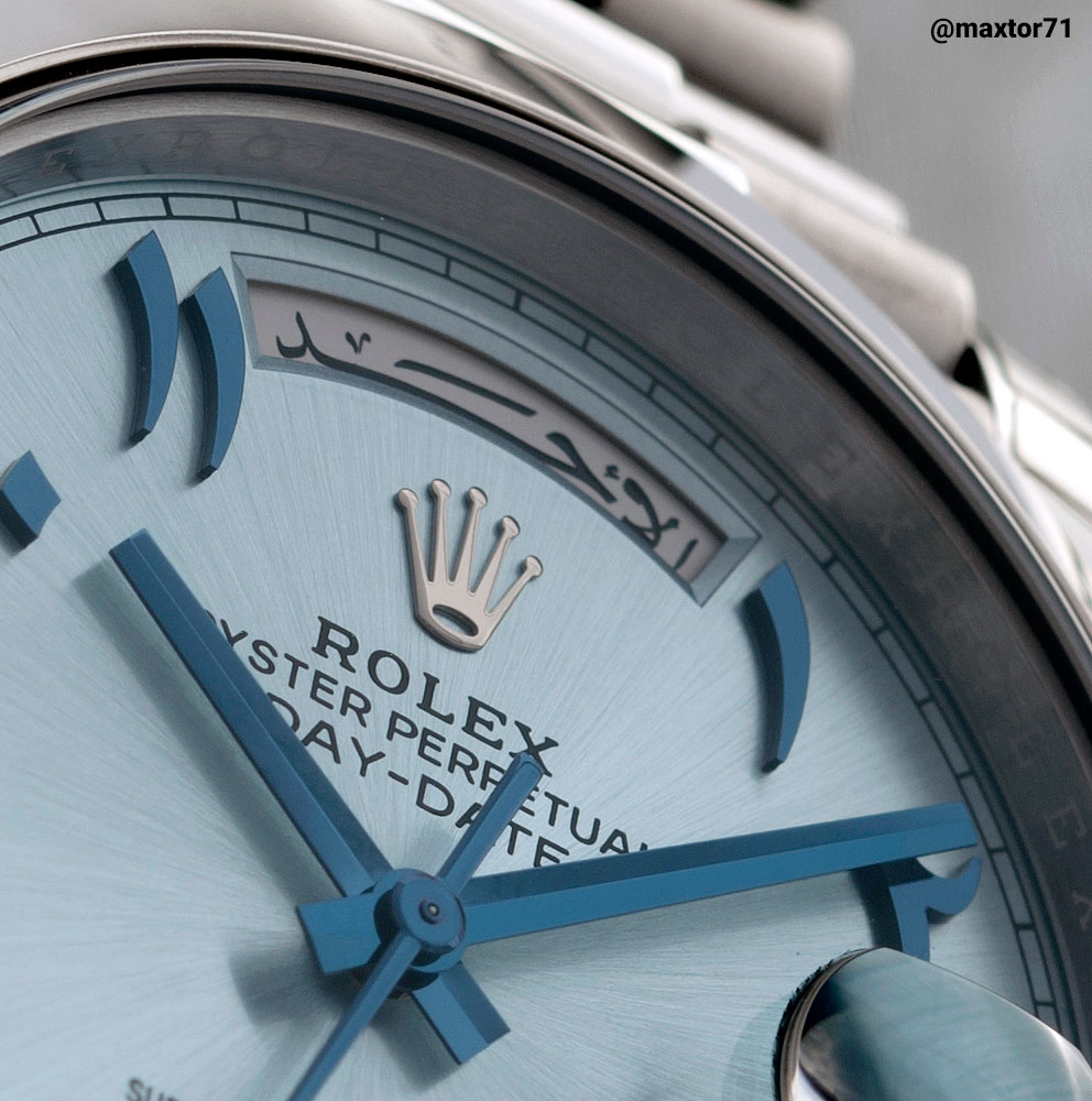 Hands-On with the Rolex Day-Date 40 &#8220;Arabic Dial&#8221; Special Edition; Plus a Brief History of the Arabic Day-Date | SJX Watches
