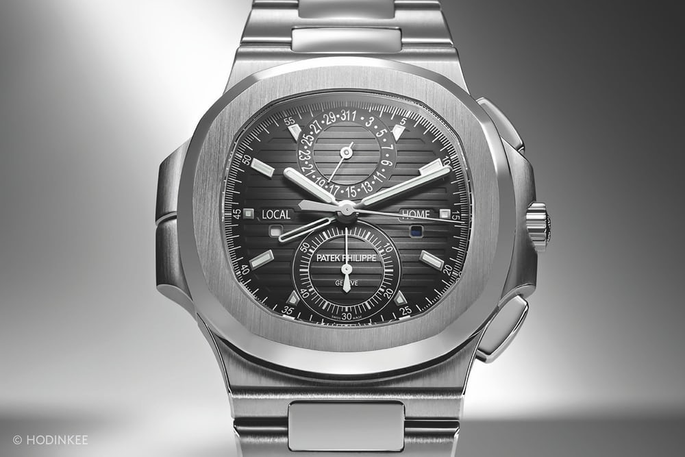 BASELWORLD 2014: Introducing The Patek Philippe 5990/1A, The Nautilus Travel Time Chronograph You Didn&#39;t Know You Were Waiting For - HODINKEE