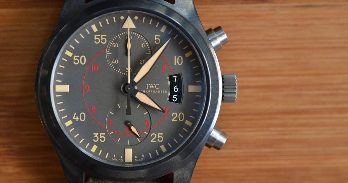 A Week On The Wrist: The IWC TOP GUN Miramar Chronograph - HODINKEE