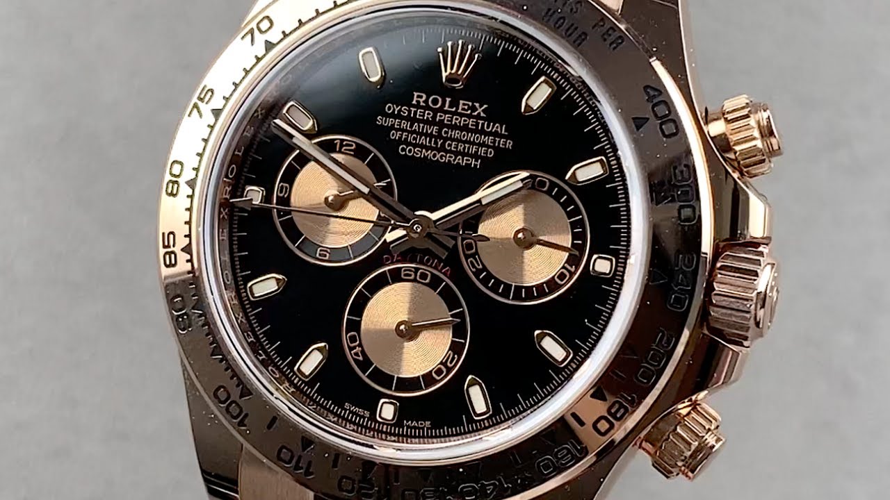 Rolex Cosmograph Daytona 116505 Rolex Watch Review - YouTube